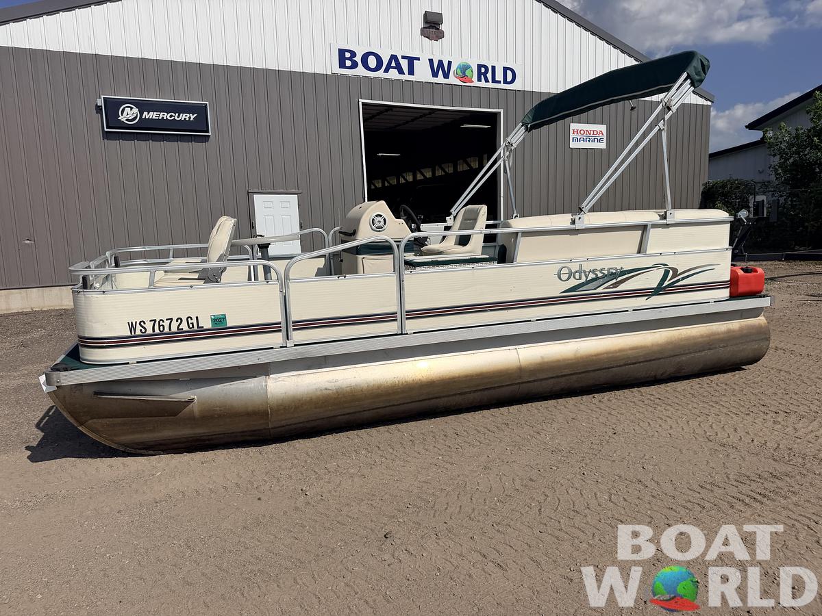 Used 2003 Odyssey 1903 Fish & Cruise & 40HP Johnson 4Stroke -$10,995