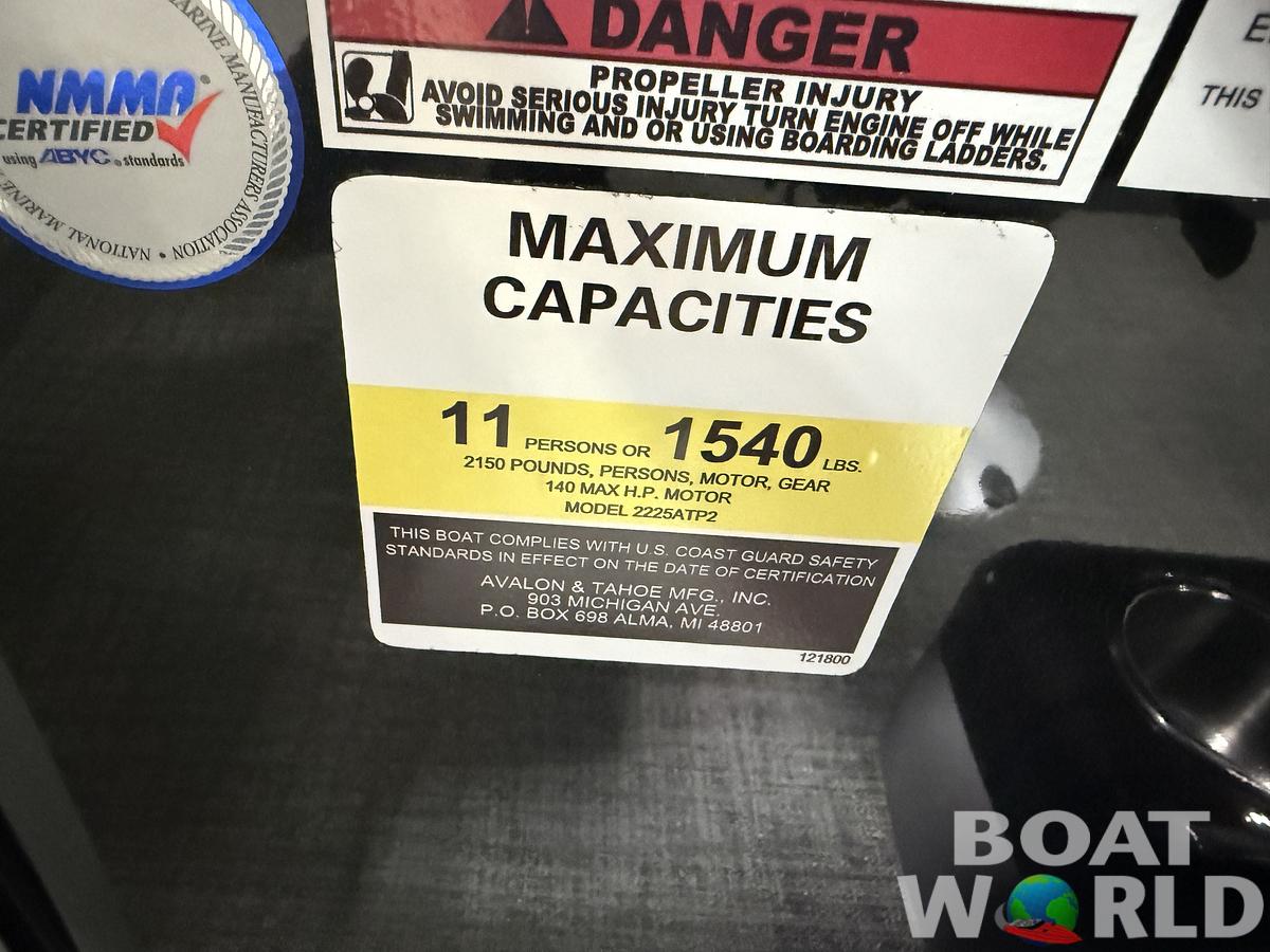 2026 Tahoe Pontoons Sport 2385 Swingback (VRB) & Honda 4-Stroke EFI