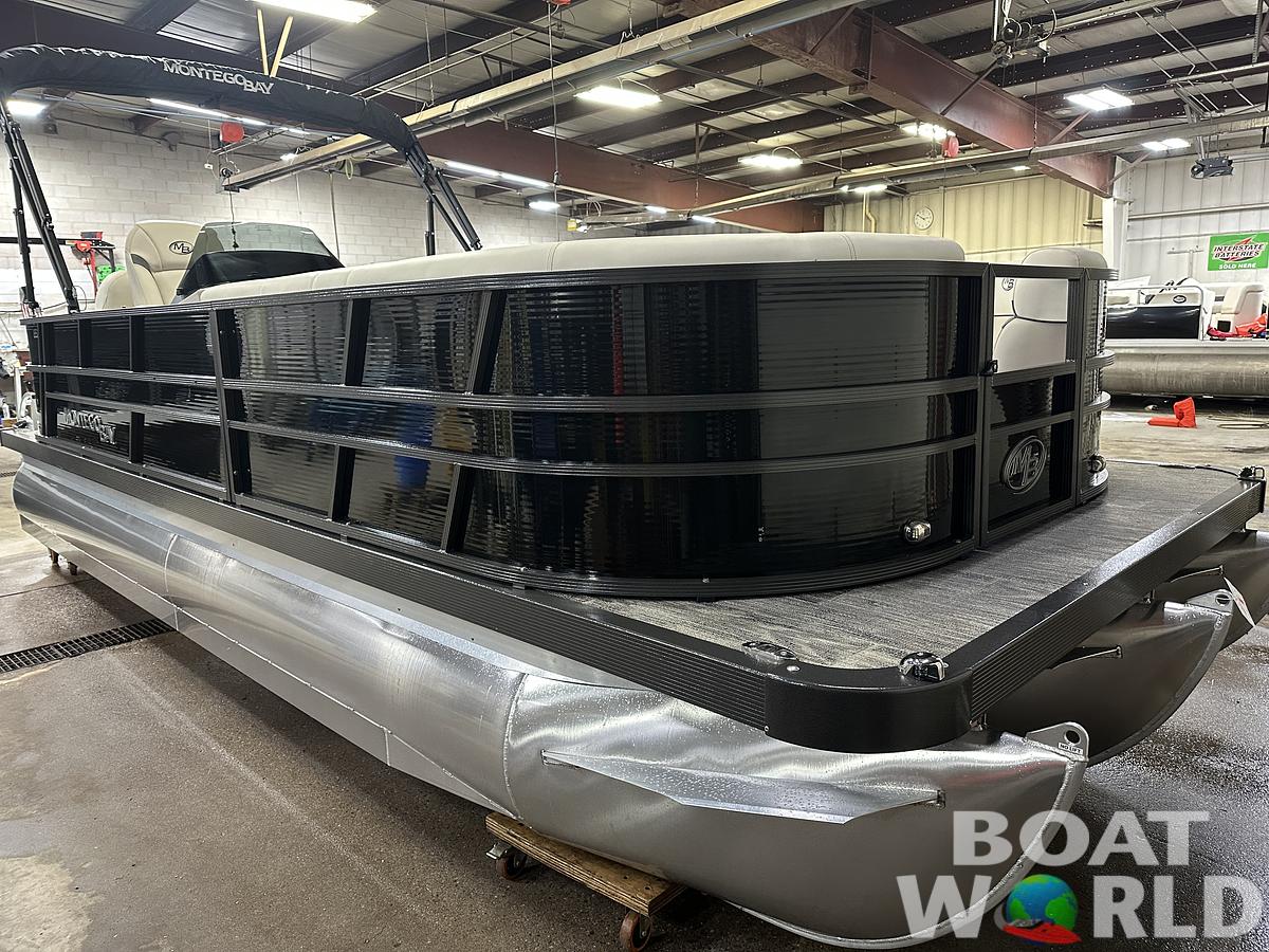 2025 Montego Bay 8522 Fish & Cruise Tritoon & Honda 150HP 4-Stroke EFI