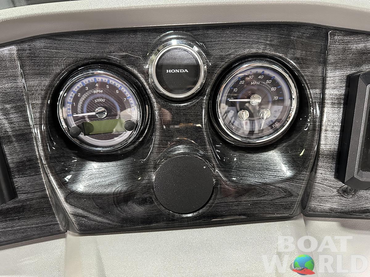 2025 Tahoe Pontoons LTZ 2385 Quad Lounge Tritoon & Honda 4-Stroke EFI