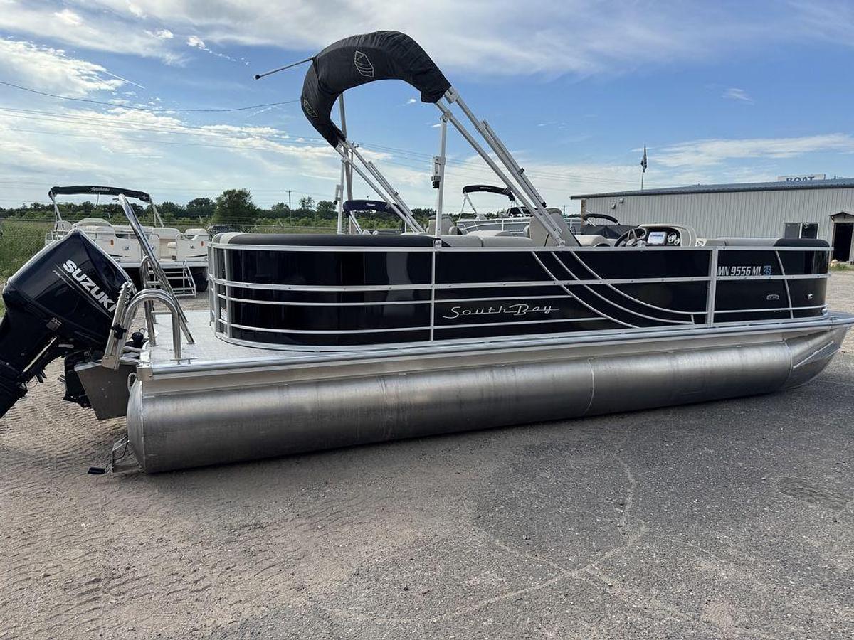 Used 2023 South Bay 224RS LE Pontoon & 140HP Suzuki 4-Stroke EFI