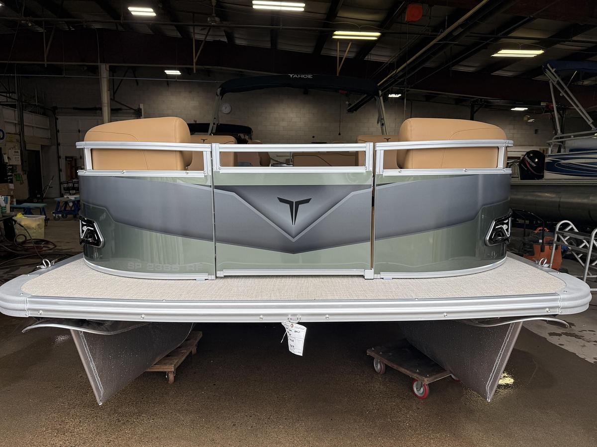 Used 2026 Tahoe Pontoons Sport 2385 Rear Fish & Honda 4-Stroke EFI
