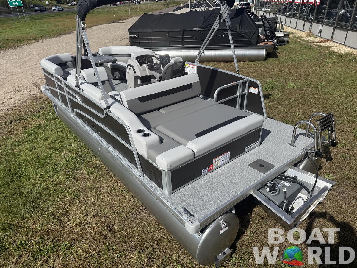 2026 Princecraft Vectra 21 RL Swingback Lounge Pontoon & Mercury 4-Stroke EFI