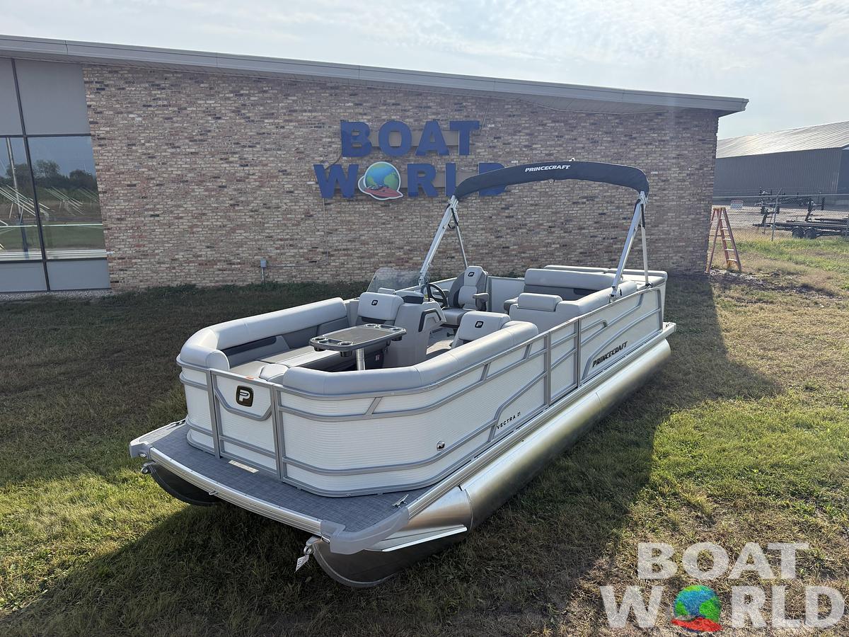 2026 Princecraft Vectra 21 Cruise Lounge Pontoon & Mercury 4-Stroke EFI