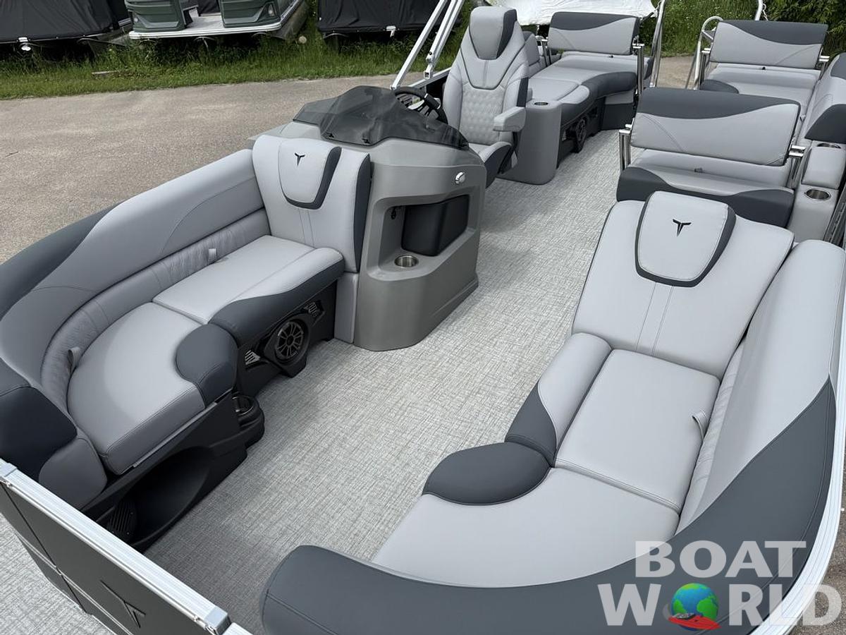 2025 Tahoe Pontoons LTZ 2385 Quad Lounge Shift Flip & Honda 4-Stroke EFI