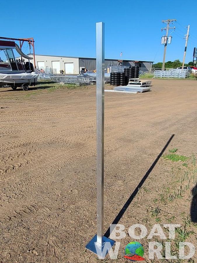 6 Foot aluminum dock posts POSTS