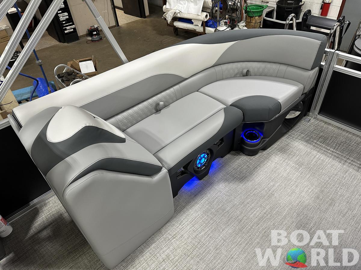 2025 Tahoe Pontoons LTZ 2385 Quad Lounge Tritoon & Honda 4-Stroke EFI