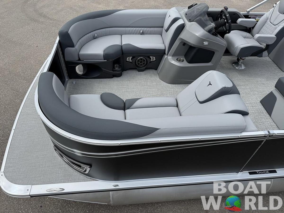 2025 Tahoe Pontoons LTZ 2385 Quad Lounge Shift Flip & Honda 4-Stroke EFI