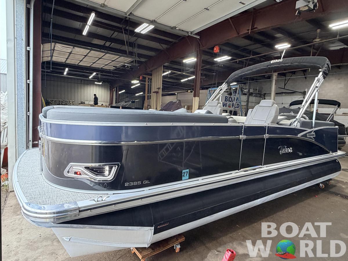 Used 2022 Tahoe Pontoons Cascade 2385 Quad Lounge Tritoon & 200HP Honda 4Stroke -$49,995