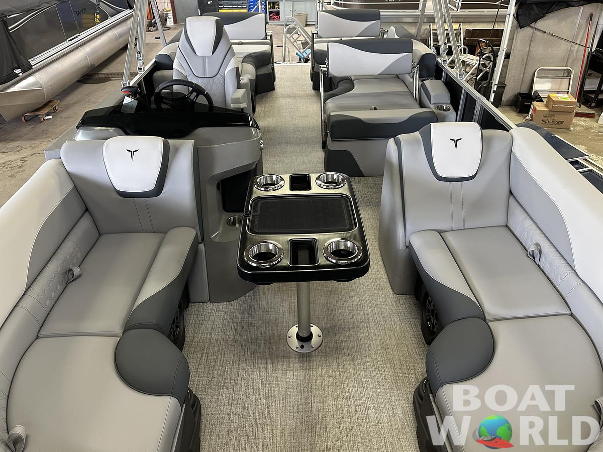 2025 Tahoe Pontoons LTZ 2385 Quad Lounge Shift Flip & Honda 4-Stroke EFI