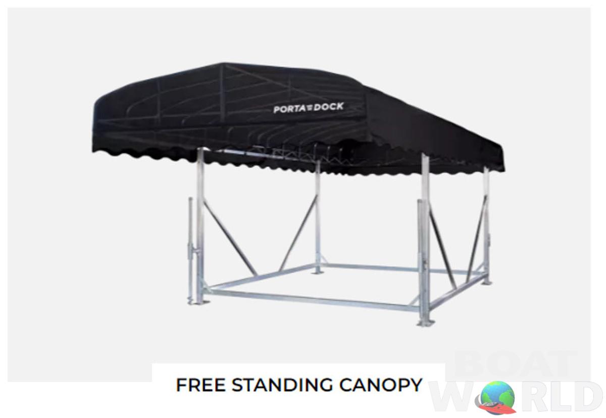 Free Standing Sea-Legs Canopy 120" Wide with 26' or larger