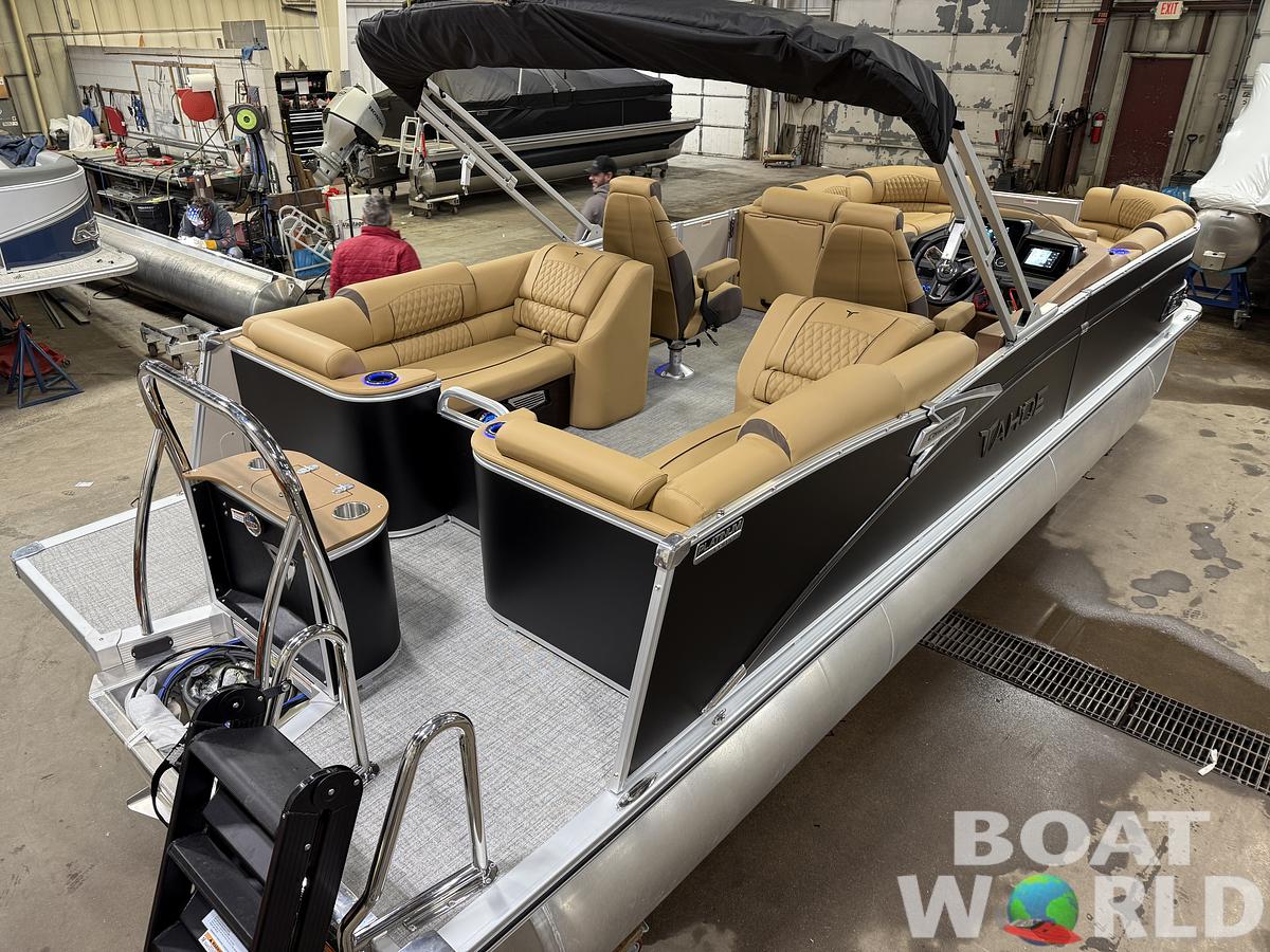 2025 Tahoe Pontoons Cascade 2385 Quad Lounge & Honda 4-Stroke EFI