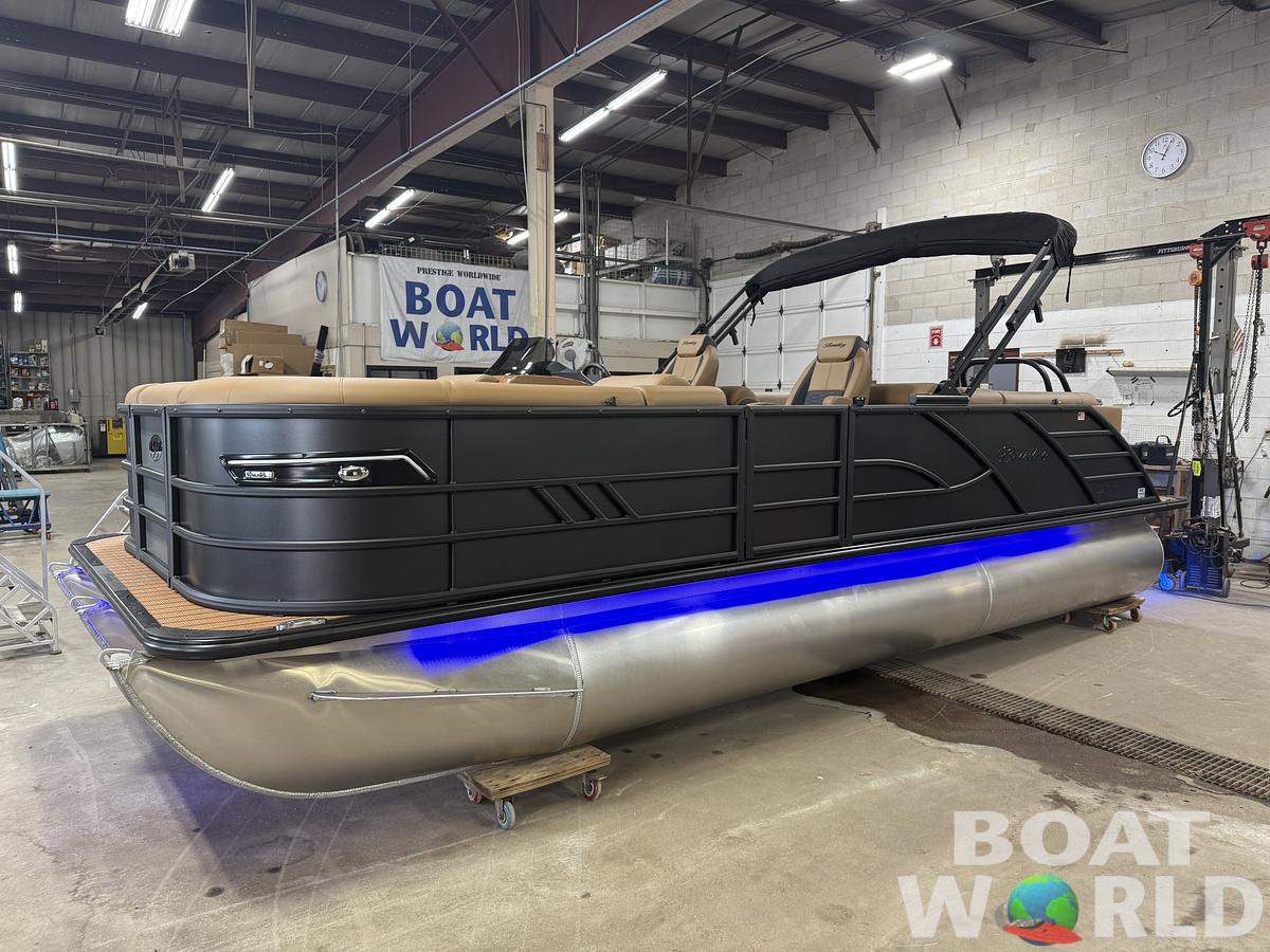 2026 Bentley Pontoons Elite 223 Admiral Quad Lounge Tritoon