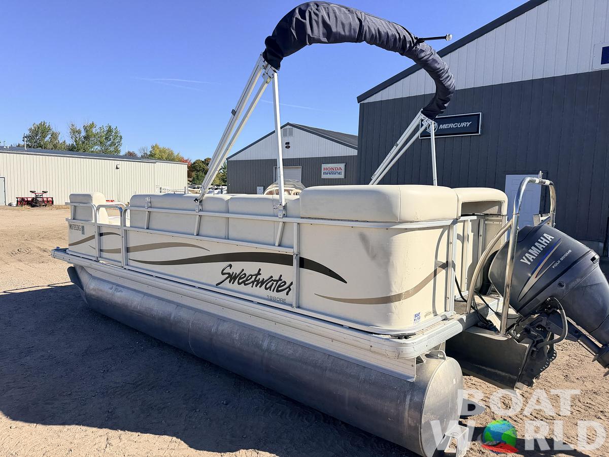 Used 2007 Sweetwater 1980 RE & 60HP Yamaha 4Stroke -$12,995