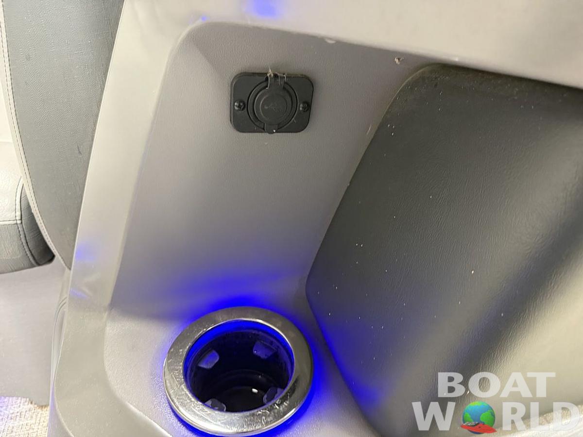 Used 2022 Tahoe Pontoons LTZ 2385 Quad Lounge Tritoon Pontoon & Honda 4-Stroke EFI