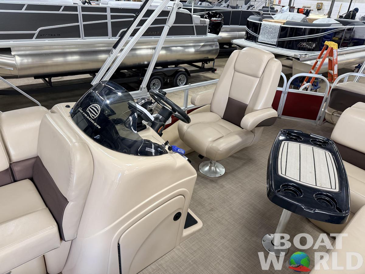 Used 2019 Sun Tracker  Fishin Barge 22 DLX XP3 Tritoon & 150HP Mercury 4Stroke - $39,995