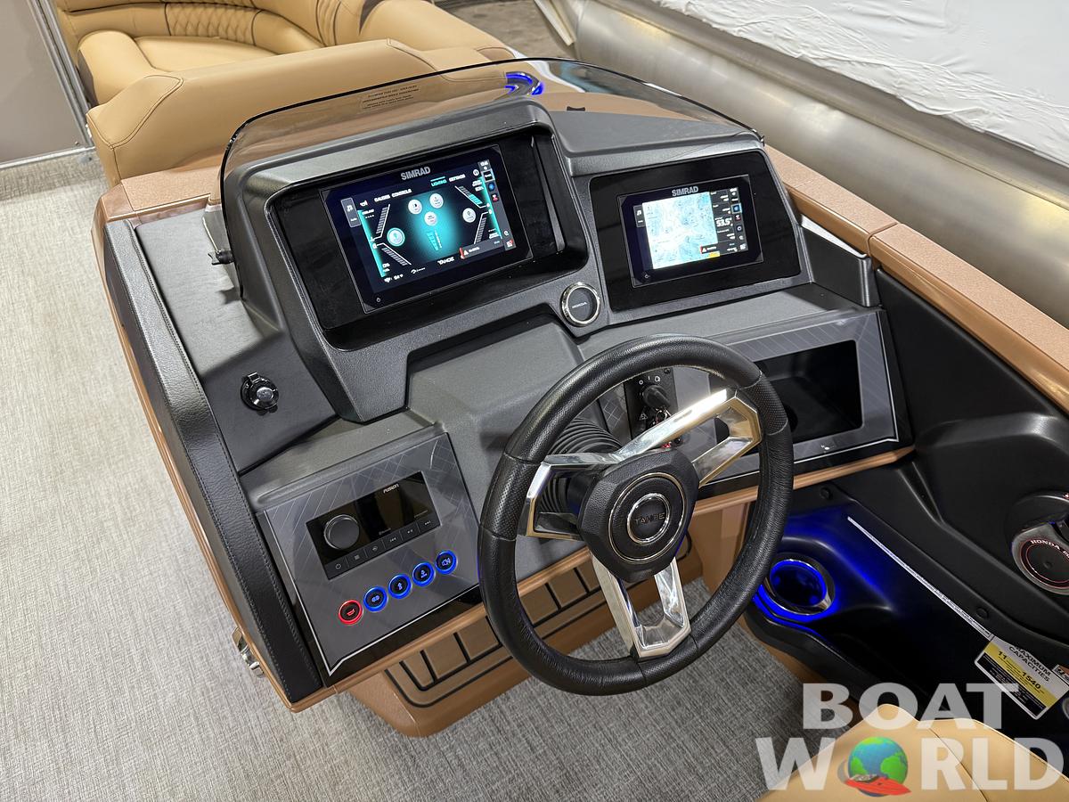 2025 Tahoe Pontoons Cascade 2385 Quad Lounge & Honda 4-Stroke EFI