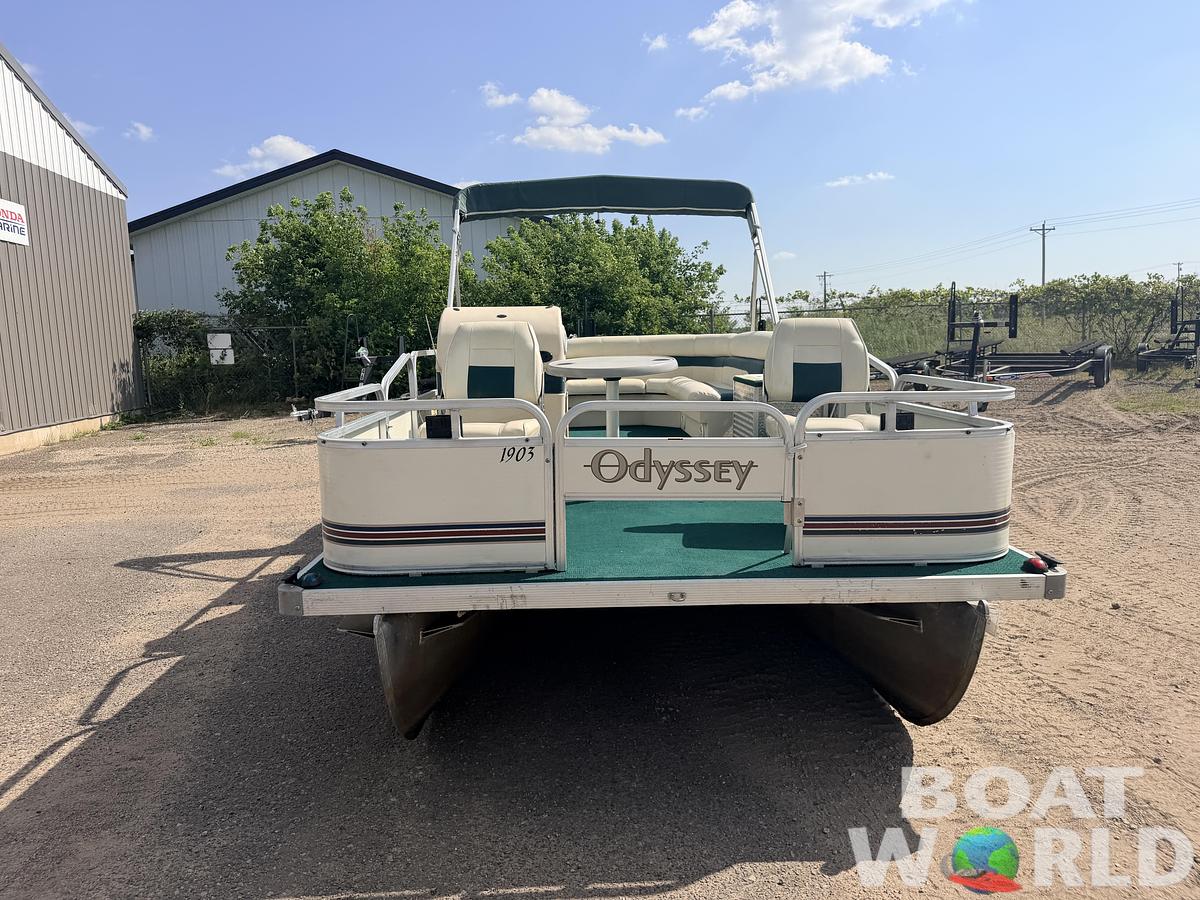 Used 2003 Odyssey 1903 Fish & Cruise & 40HP Johnson 4Stroke -$10,995