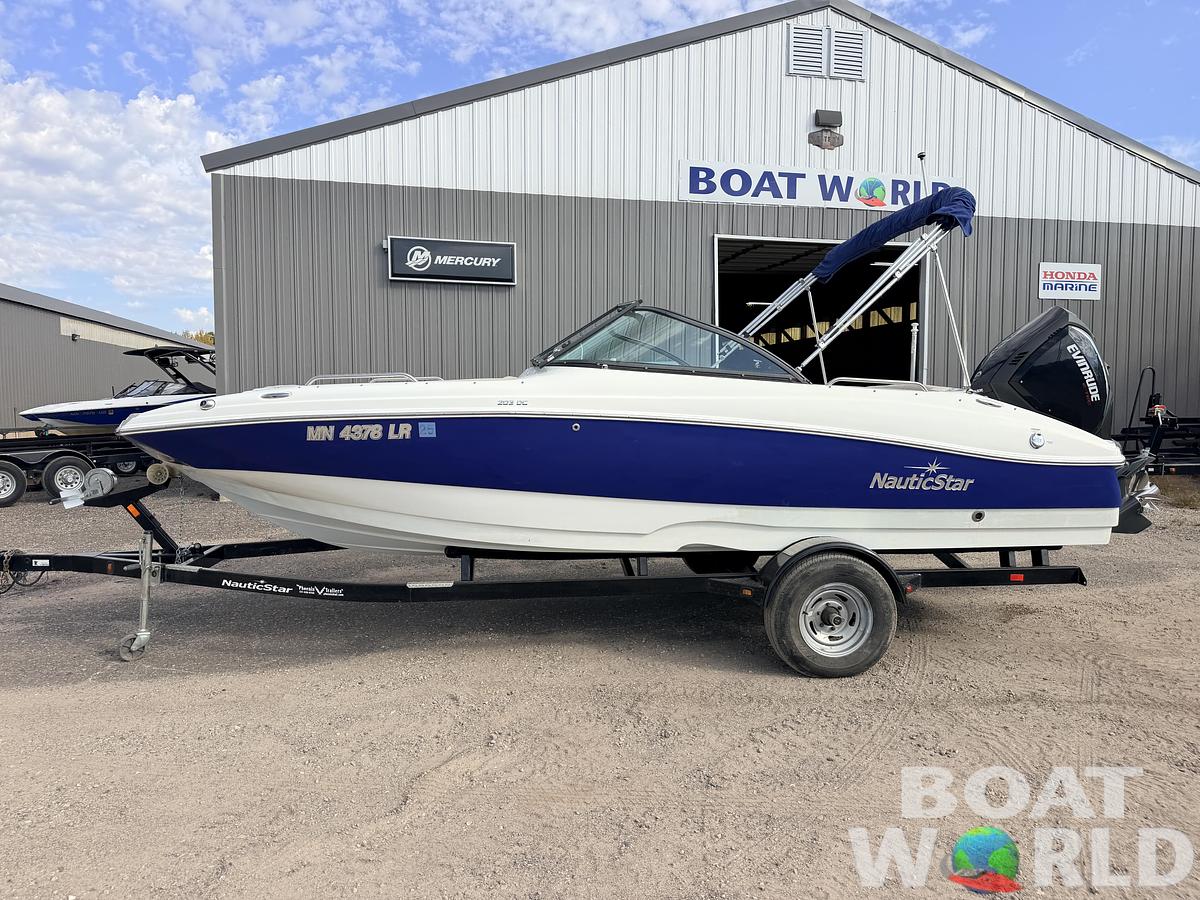 Used 2017 Nautic Star 203 DC Sport Deck &150HP Evinrude E-Tec -$24,995