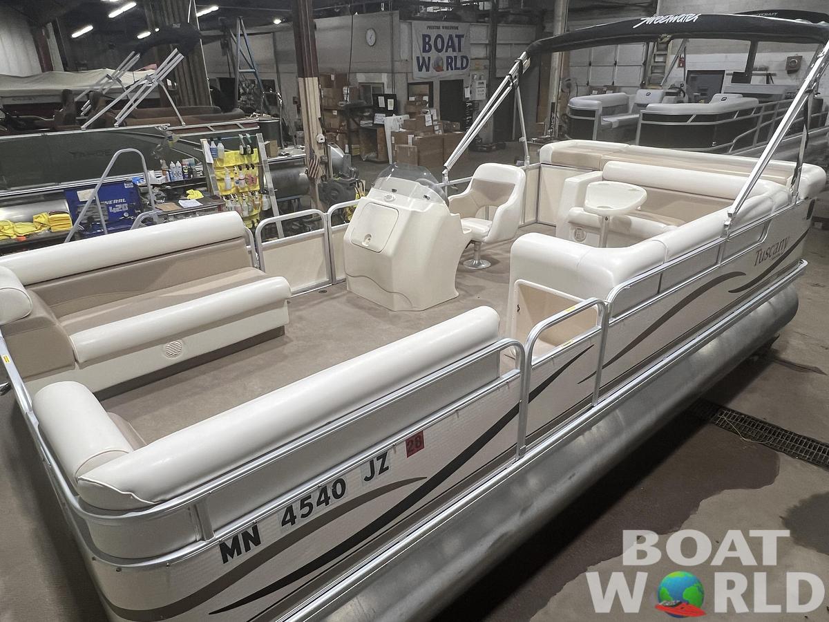 Used 2005 Sweetwater Tuscany 2286 & 40HP Yamaha 4Stroke -$12,995