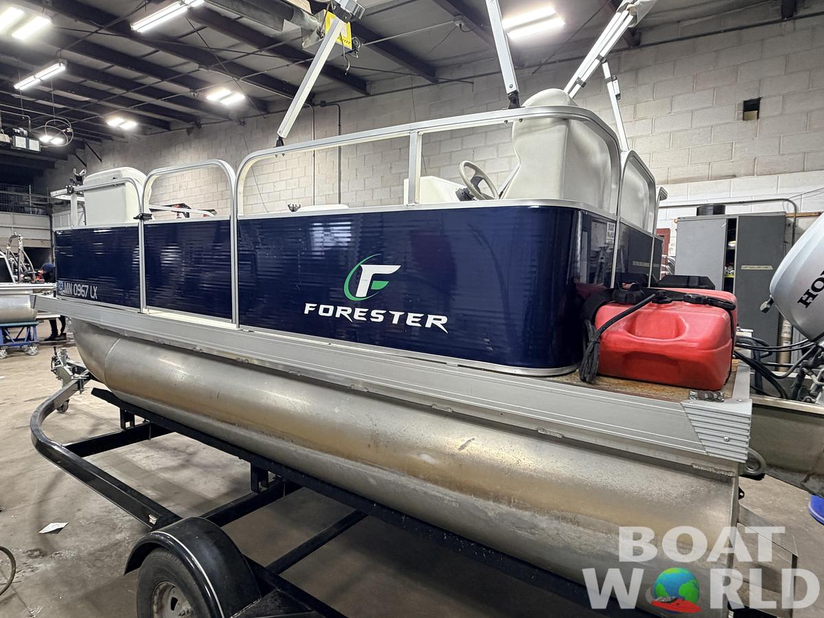 Used 2019 Forester 14' Fish n Fun Pontoon - $10,995