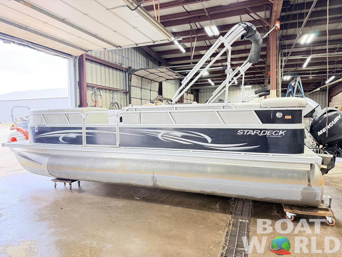 Used 2010 Starcraft StarDeck 8522 & 50HP Mercury 4Stroke -$14,995