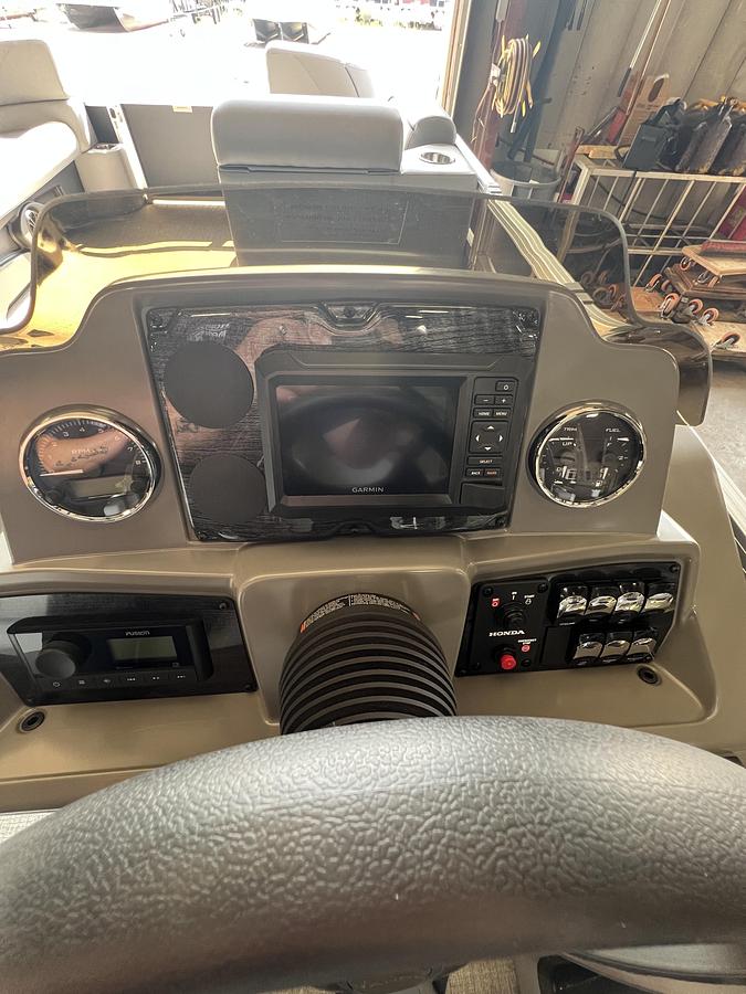 Used 2026 Tahoe Pontoons Sport 2385 Rear Fish & Honda 4-Stroke EFI