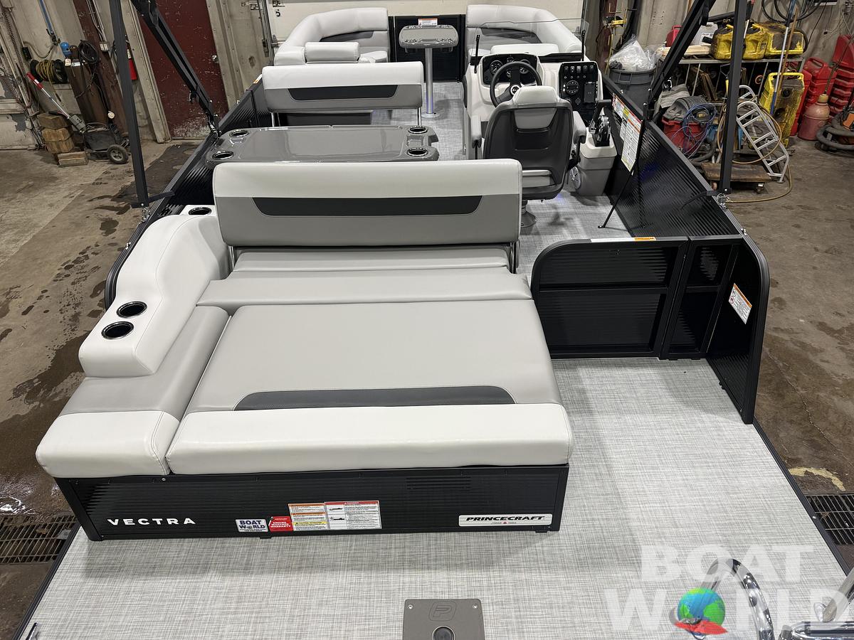 2026 Princecraft Vectra 23 RL Dinette Swingback Pontoon 