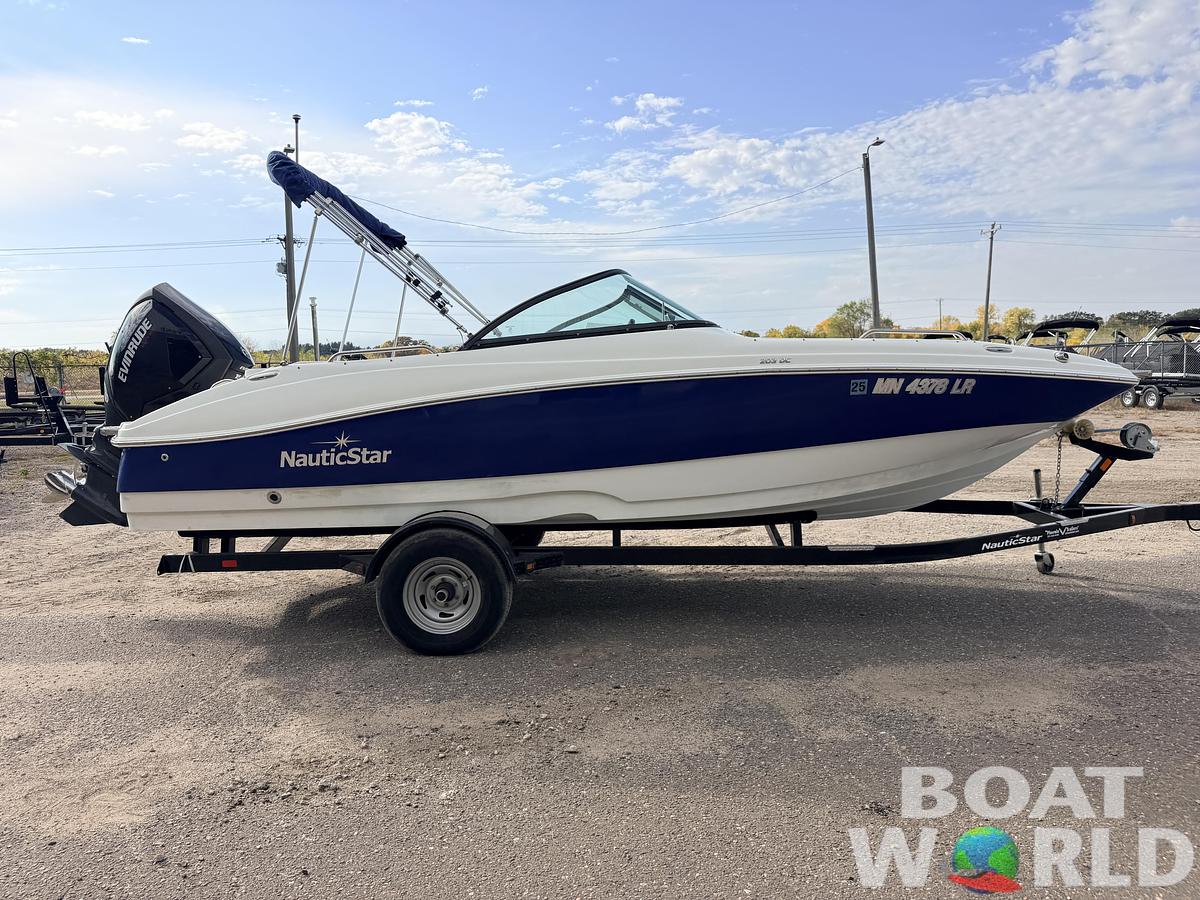 Used 2017 Nautic Star 203 DC Sport Deck &150HP Evinrude E-Tec -$24,995