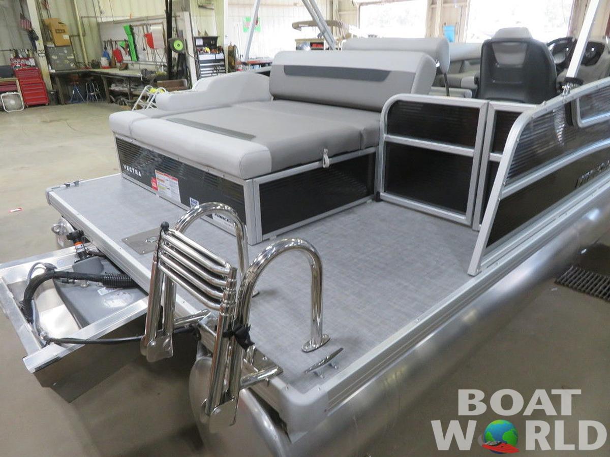 2025 Princecraft Vectra 21 RL Swingback Dinette Pontoon & Mercury 4-Stroke EFI