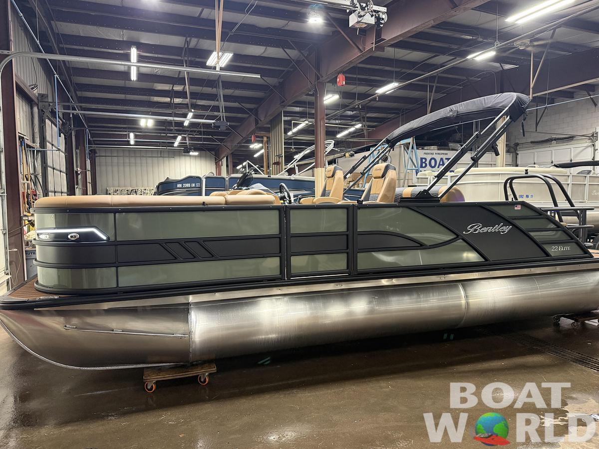 2026 Bentley Pontoons Elite 223 Swingback Tritoon