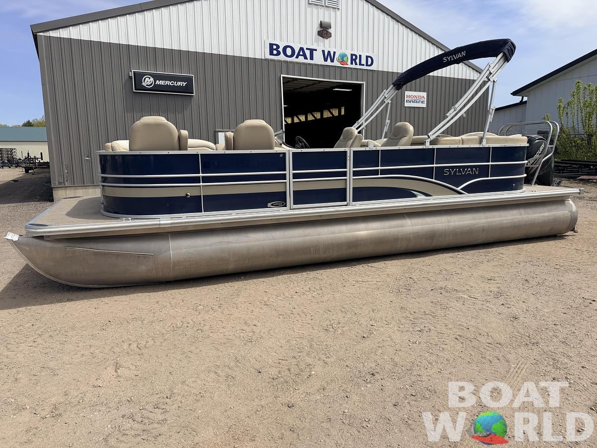 Used 2016 Sylvan Mirage 8524 LE & 150HP Mercury 4Stroke - $29,995