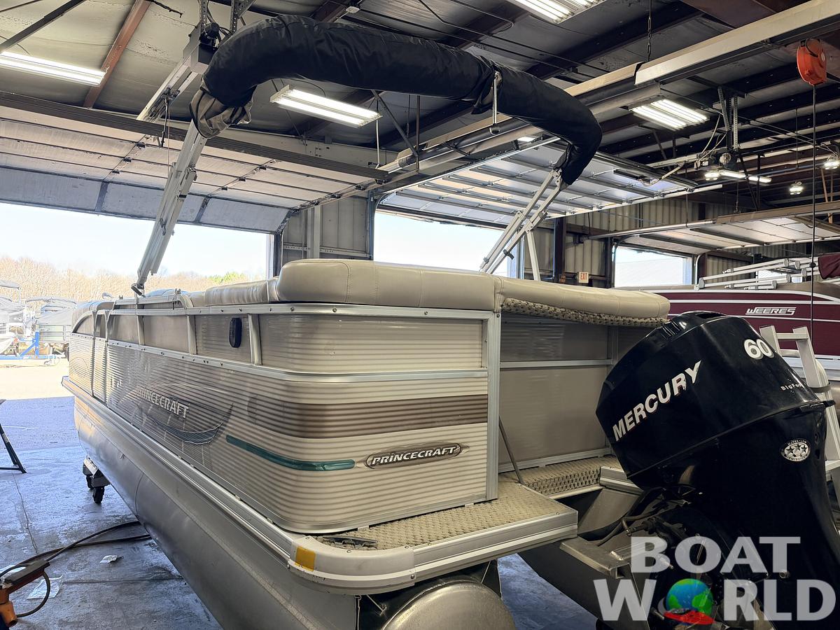 Used 2007 Princecraft  20 Versailles Pontoon & 60HP Mercury 4Stroke - $14,995