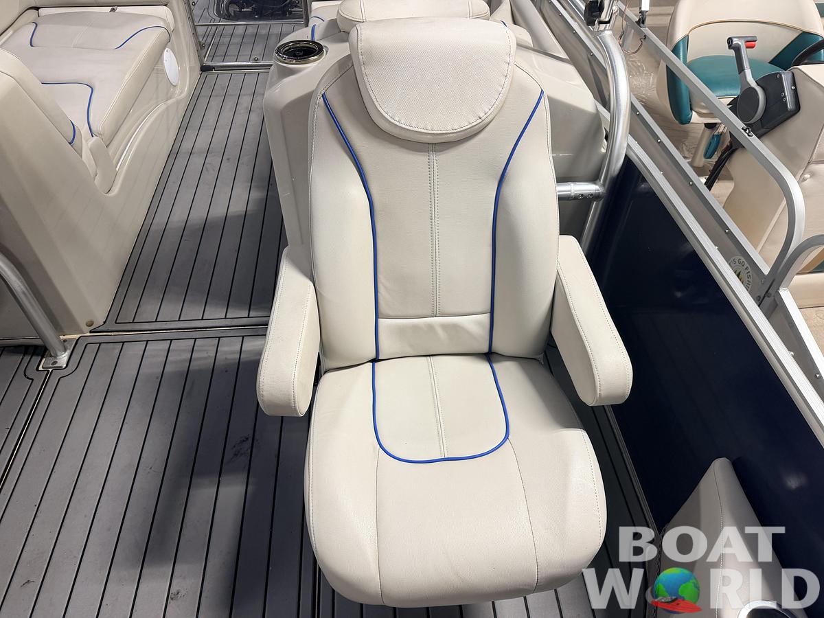 Used 2017 Sylvan S3 Rear Lounge with Sport Tower & 150HP Yamaha SHO VMAX - $39,995