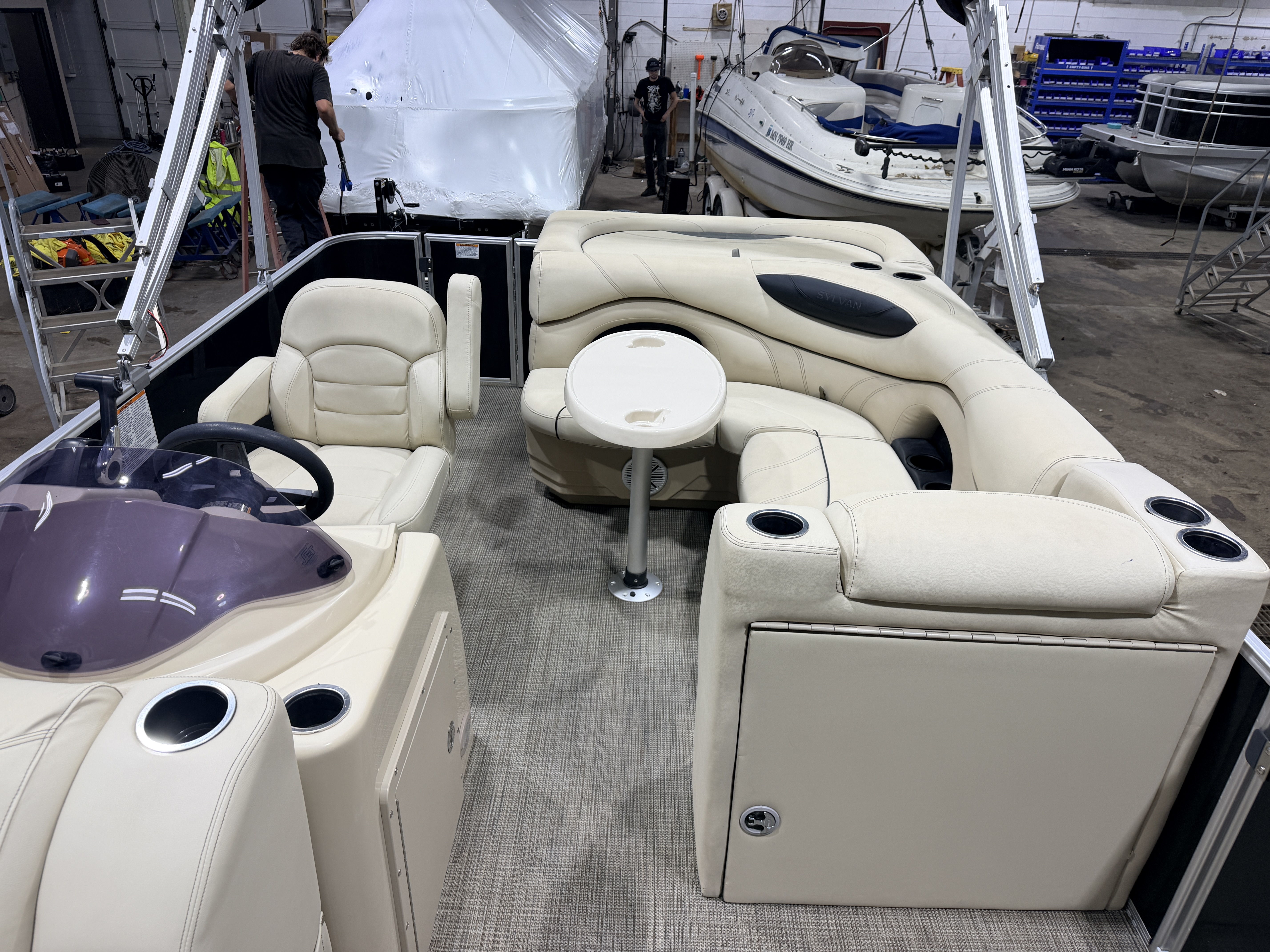 Used 2019 Sylvan Mirage 820 Cruise & 50HP Yamaha 4Stroke