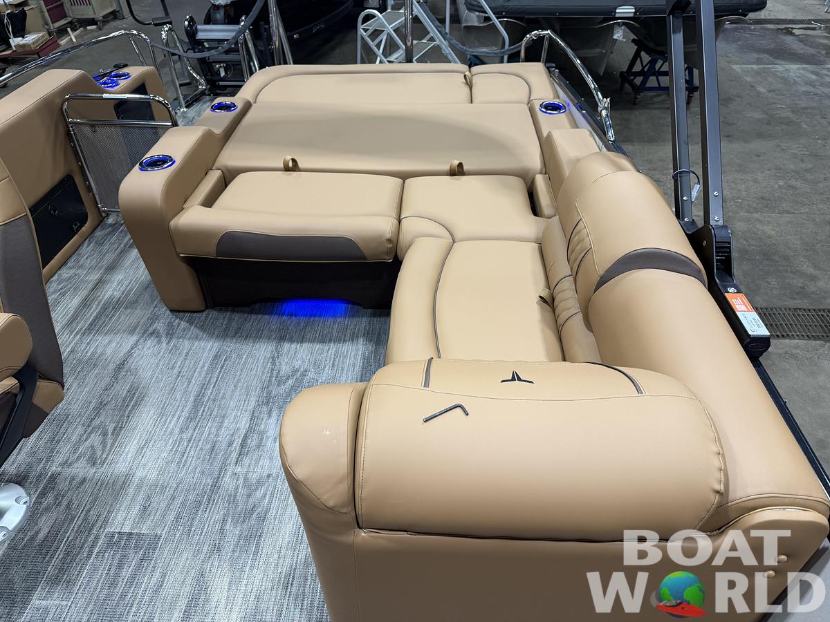 2026 Tahoe Pontoons Cascade 2385 Swingback (VRB) Tritoon 