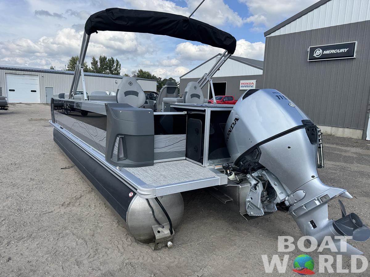 2025 Tahoe Pontoons GEOfish 2385 Rear Fish & Honda 4-Stroke EFI