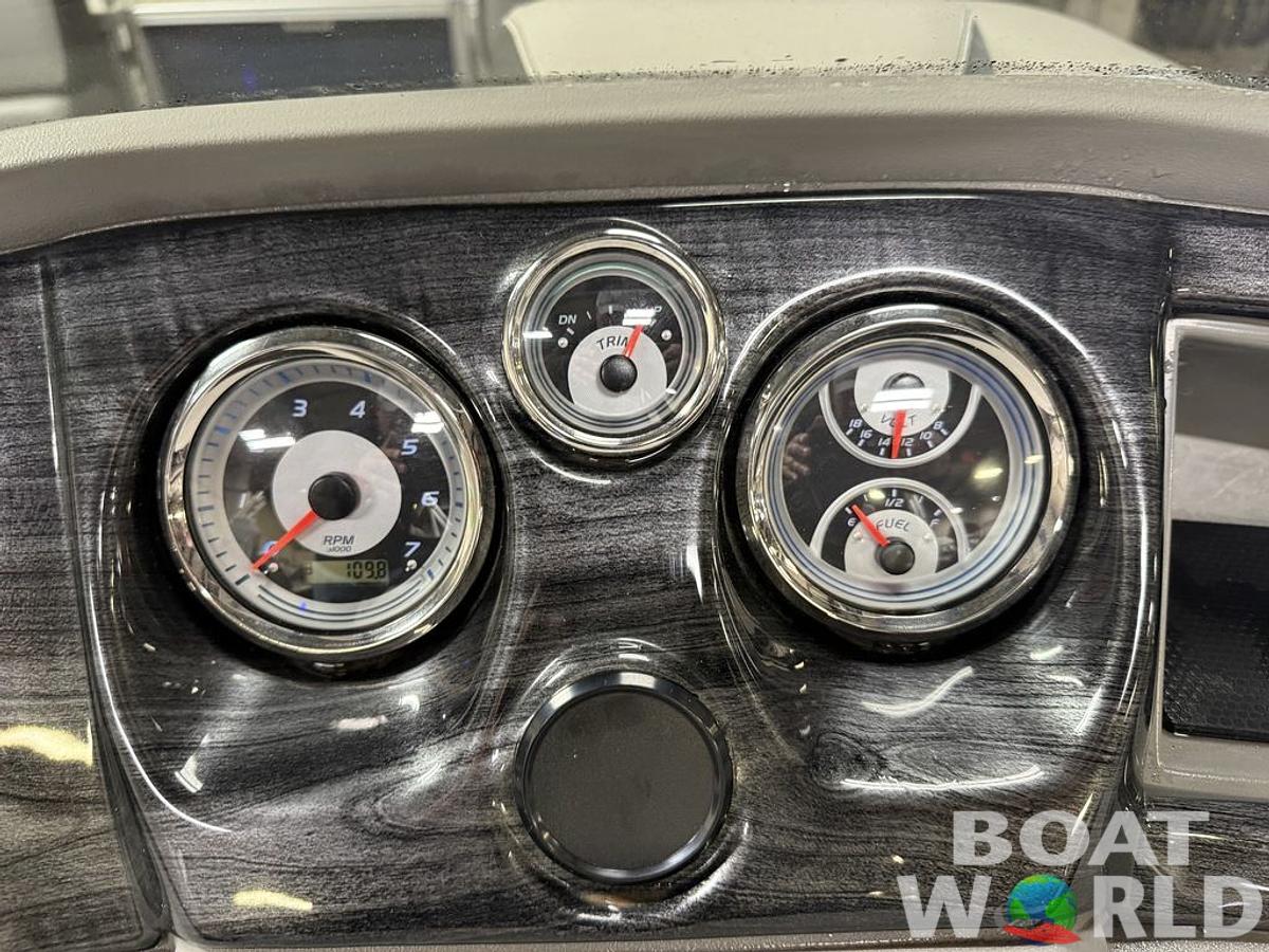 Used 2022 Tahoe Pontoons LTZ 2385 Quad Lounge Tritoon Pontoon & Honda 4-Stroke EFI