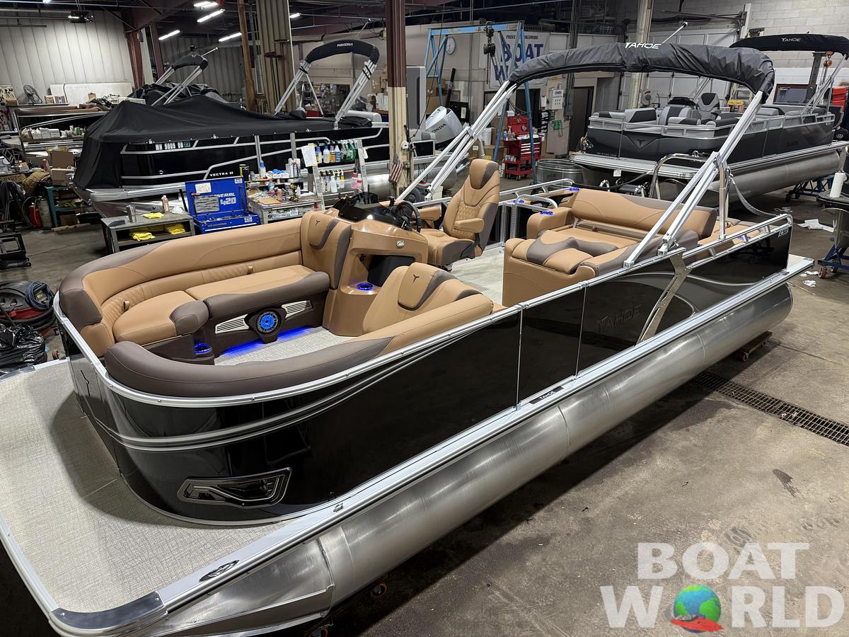 2026 Tahoe LTZ VRB Swingback Tritoon & Honda $51995