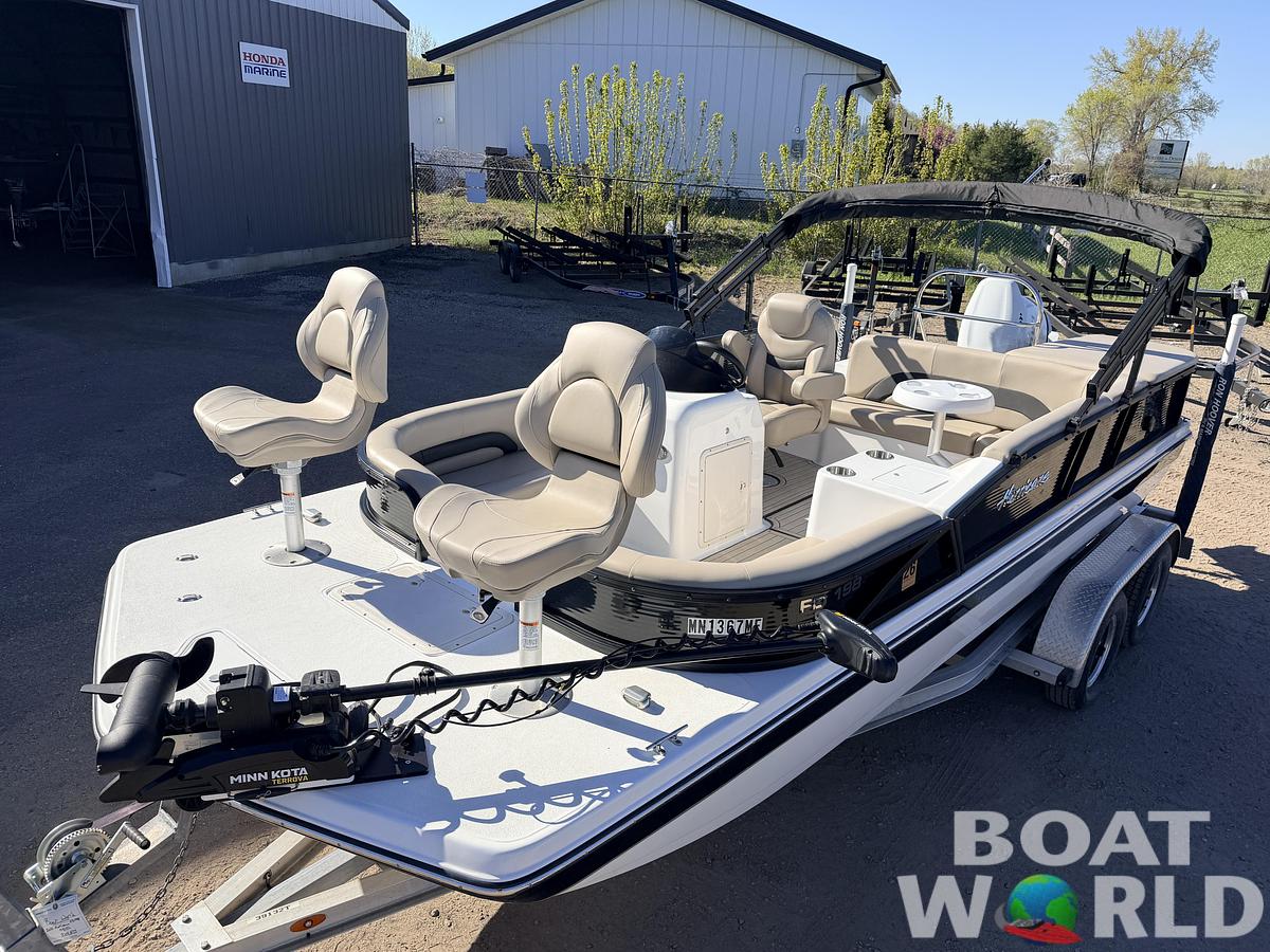Used 2021 Hurricane Fun Deck 198 with 140HP Suzuki & Tandem Axle Trailer -$31,995