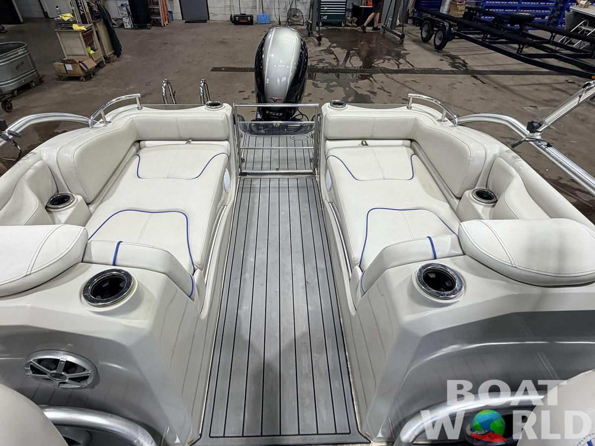 Used 2017 Sylvan S3 Rear Lounge with Sport Tower & 150HP Yamaha SHO VMAX - $39,995