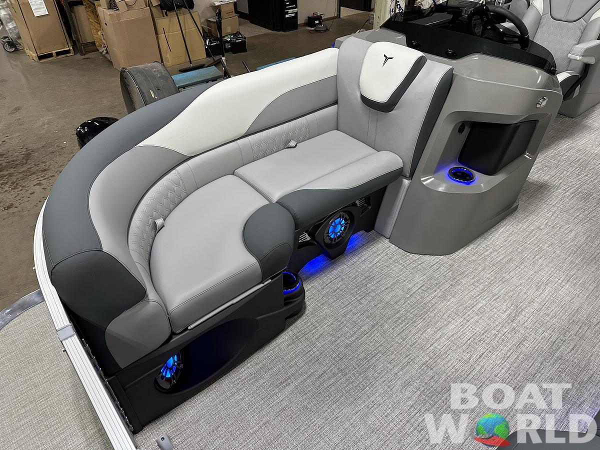 2025 Tahoe Pontoons LTZ 2385 Quad Lounge Tritoon & Honda 4-Stroke EFI