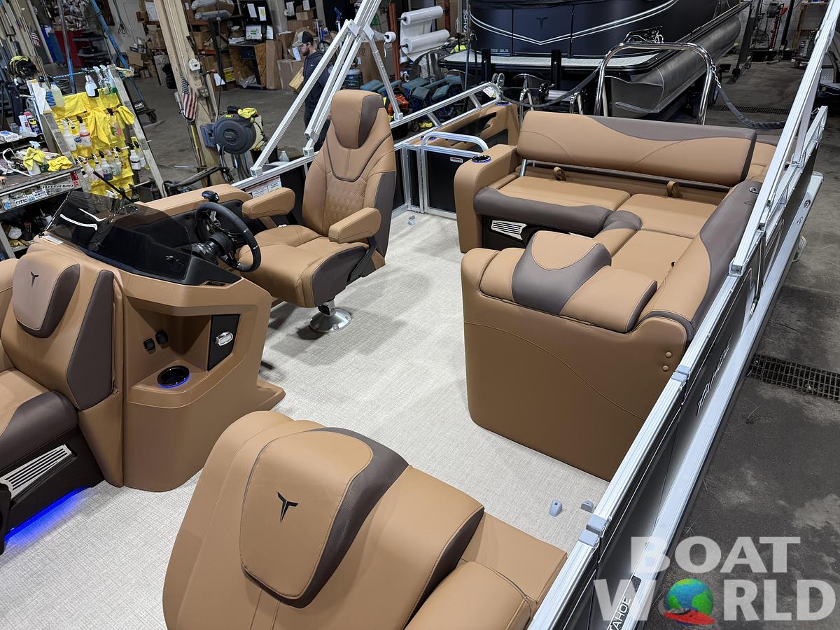 2027 Tahoe LTZ VRB Swingback Tritoon & Honda $53995
