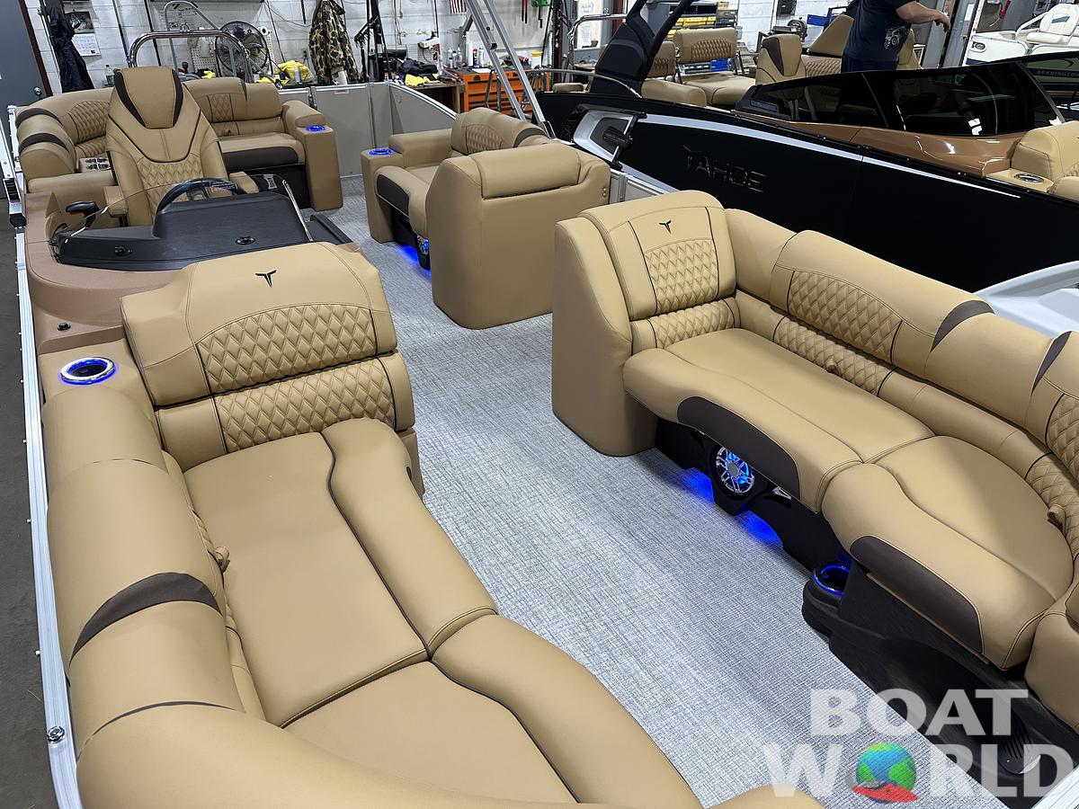 2025 Tahoe Pontoons Cascade 2385 Elite Cruise Tritoon & Honda 4-Stroke EFI