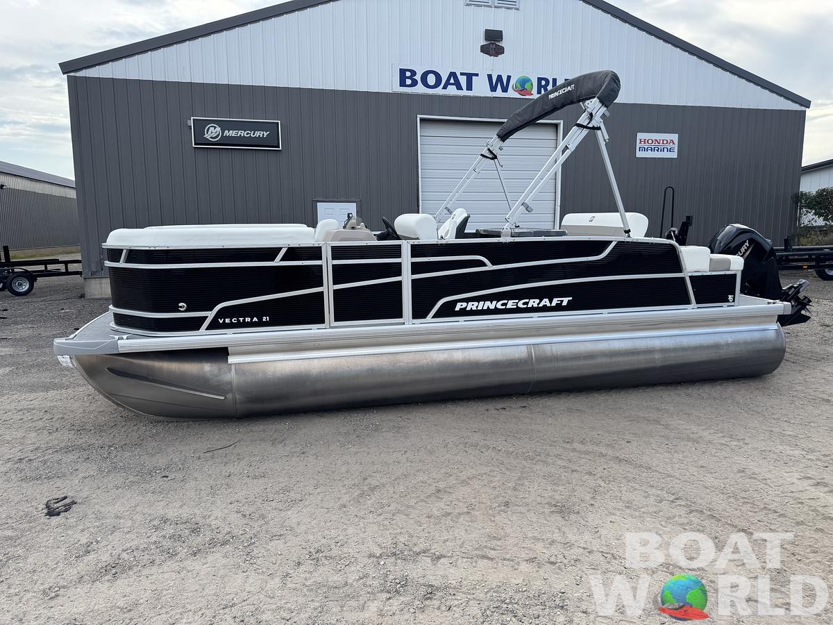 Used 2024 Princecraft Vectra 21 RL Dinette Swingback Pontoon