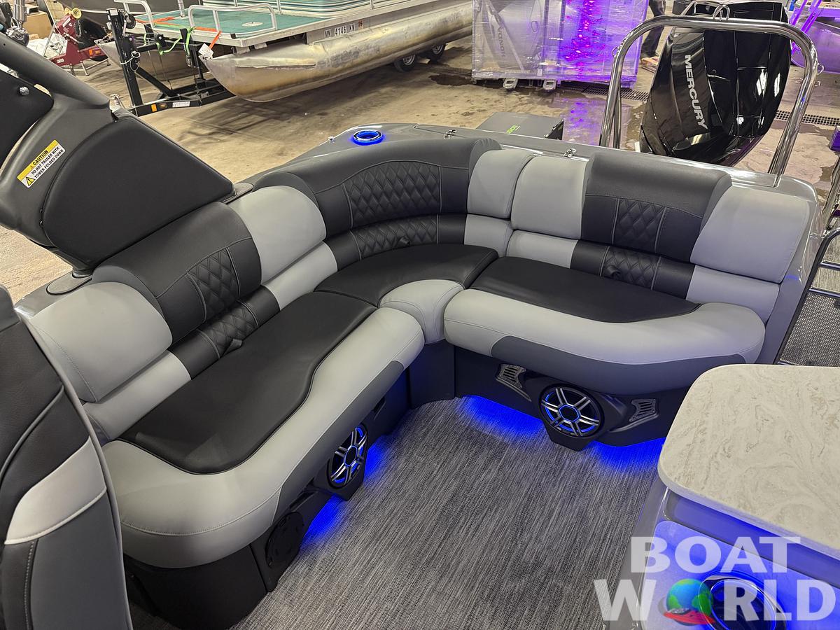 2026 Tahoe Pontoons Grand Tahoe 2585 Elite Windshield Tritoon & Mercury 400HP V10