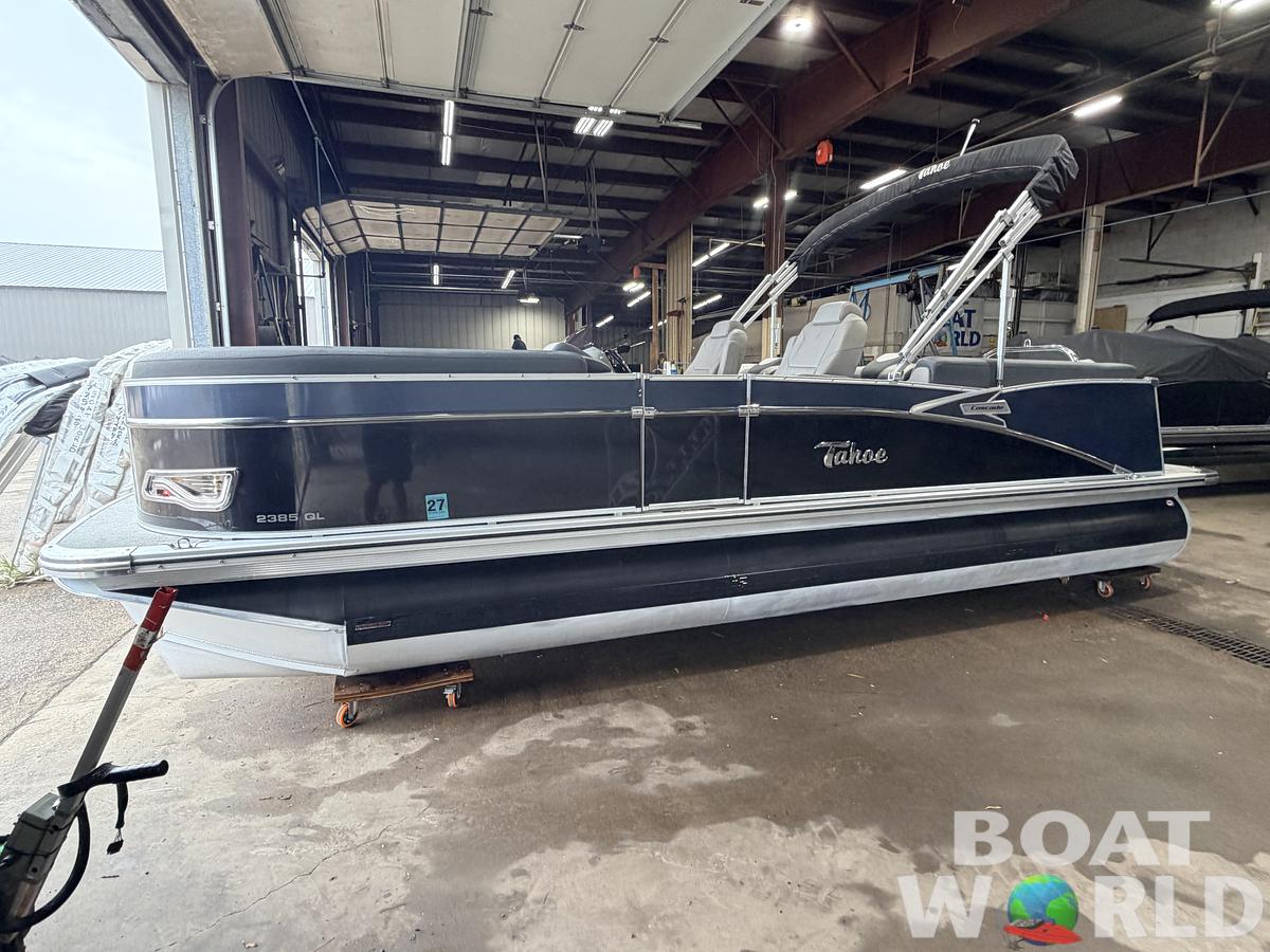 Used 2022 Tahoe Pontoons Cascade 2385 Quad Lounge Tritoon & 200HP Honda 4Stroke -$49,995