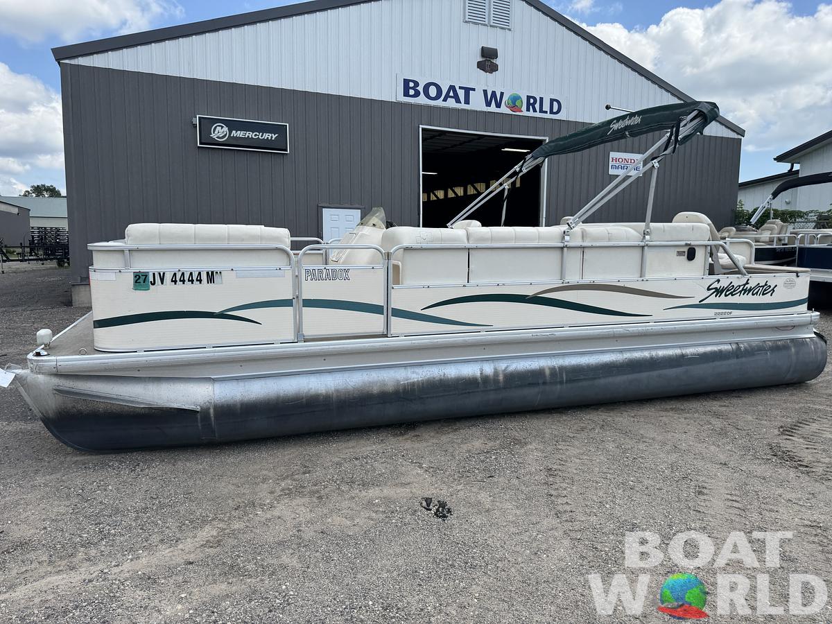 Used 2004 Sweetwater 2222 DF Pontoon WITH SEA LEGS