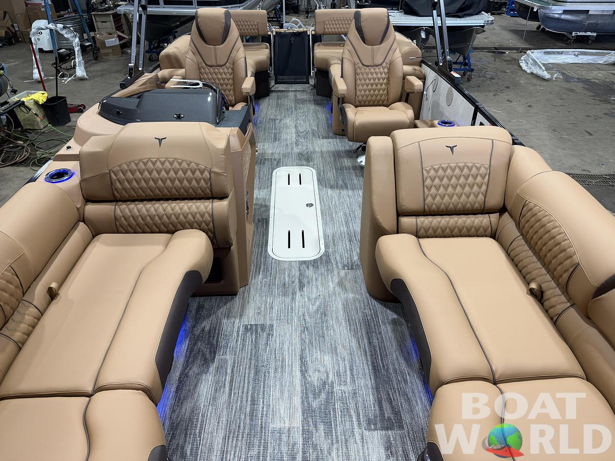 2026 Tahoe Cascade 2385 Quad Lounge Shift SS Tritoon $73995