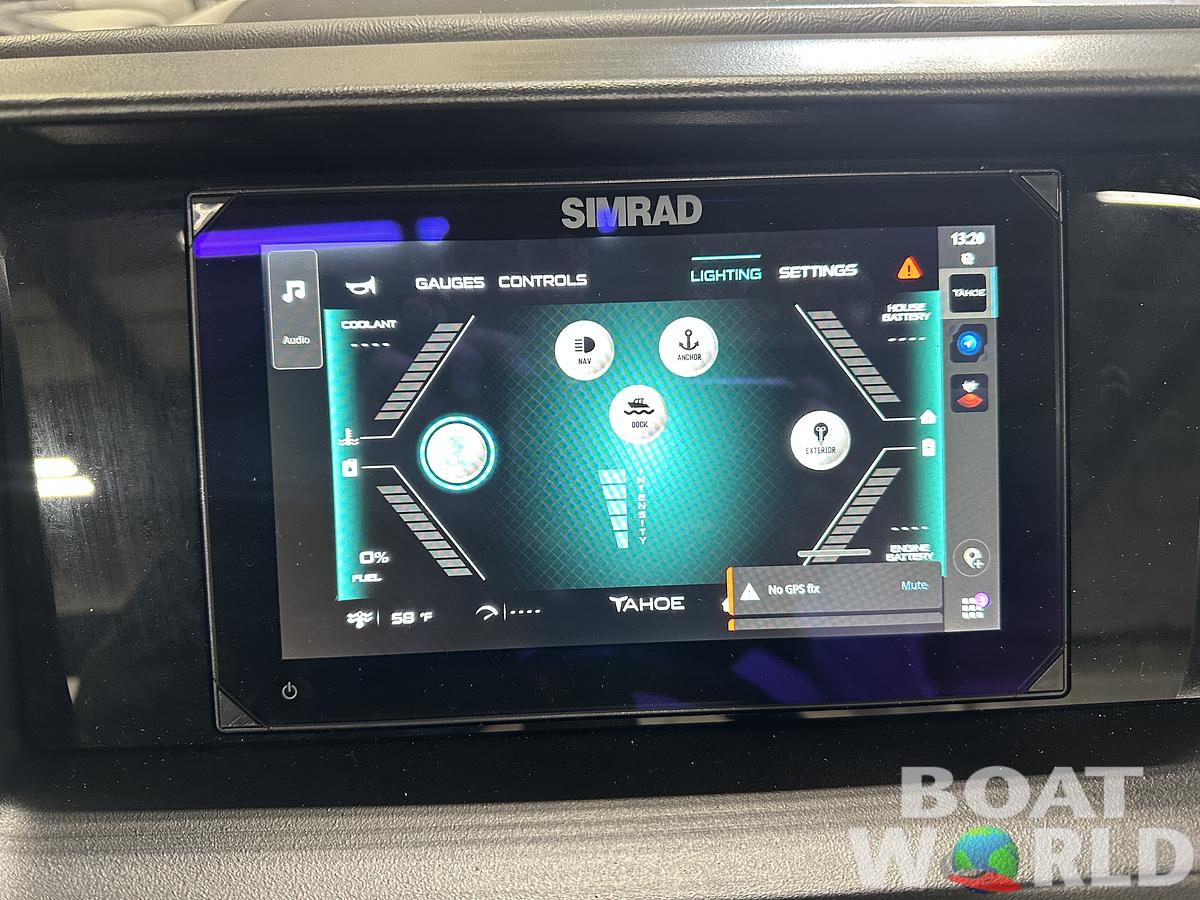 2025 Tahoe Pontoons Cascade 2385 Quad Lounge Shift Flip & Honda 4-Stroke EFI